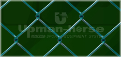 PEcoated wire mesh fence