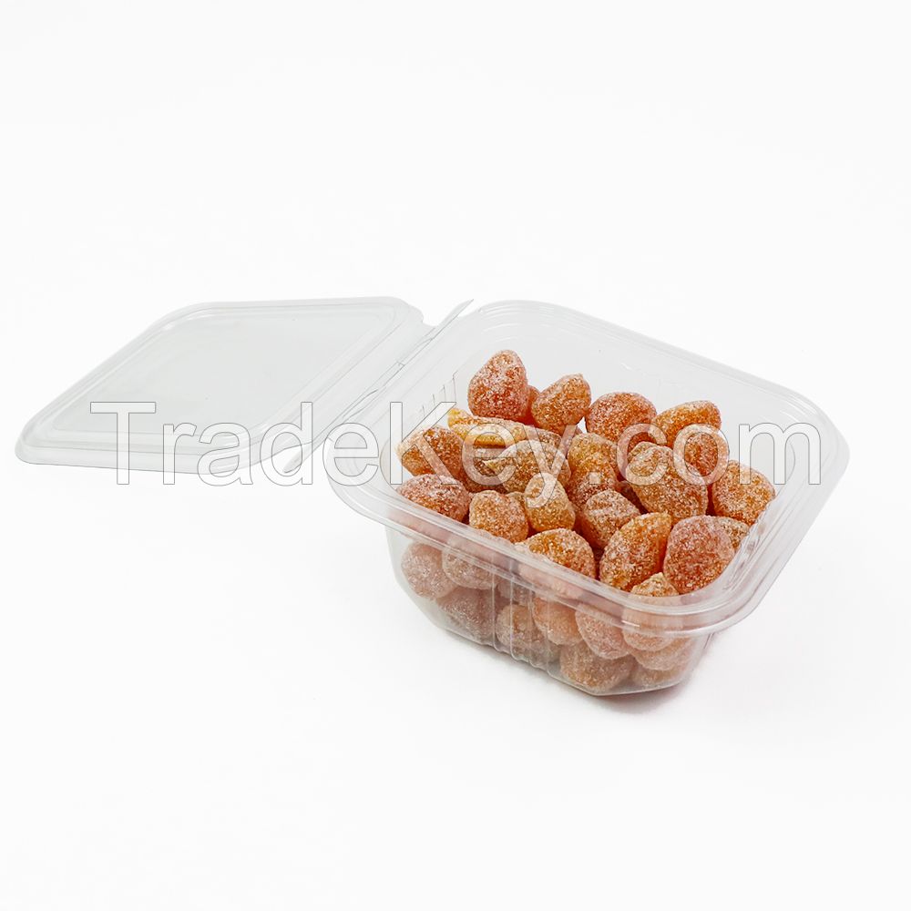 Clamshell Food Containers Dry Fruit Box Packaging Tamper Proof Container For Fruit Salad, Nuts,Biscuits Packaging