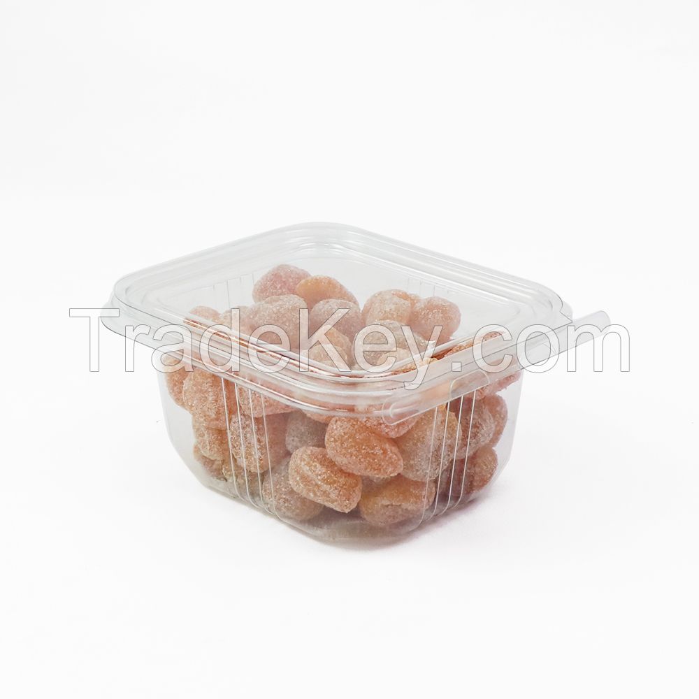 Clamshell Food Containers Dry Fruit Box Packaging Tamper Proof Container For Fruit Salad, Nuts,Biscuits Packaging