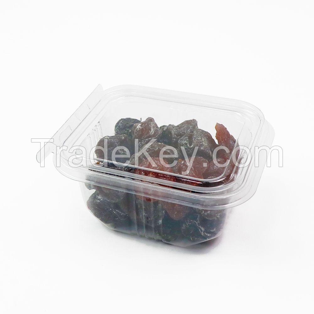 8 12 16 20 24 32 35 48 64Oz Rpet/Pet Food Fruit Container Plastic Hinged Clamshell Food Container Tamper Evident Food Containers