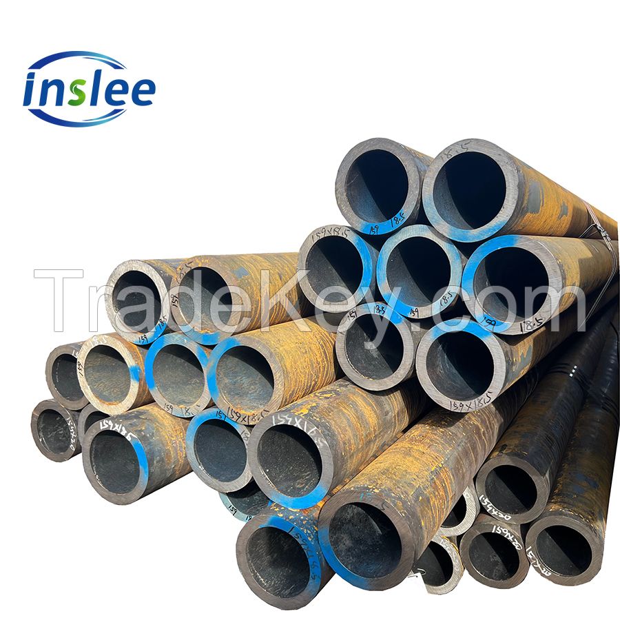 mild steel pipes thick wall seamless steel pipe tube factory supplier sizes