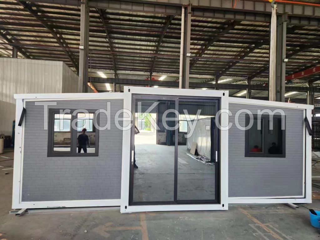 Prefabricated container house, expandable container house for living, farm house