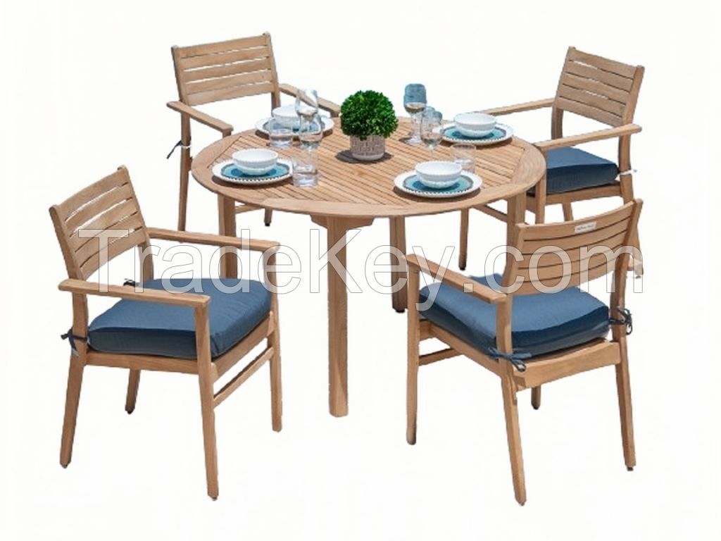 Savana dining chair set | Artha Jati Indonesia Furniture Manufacturer