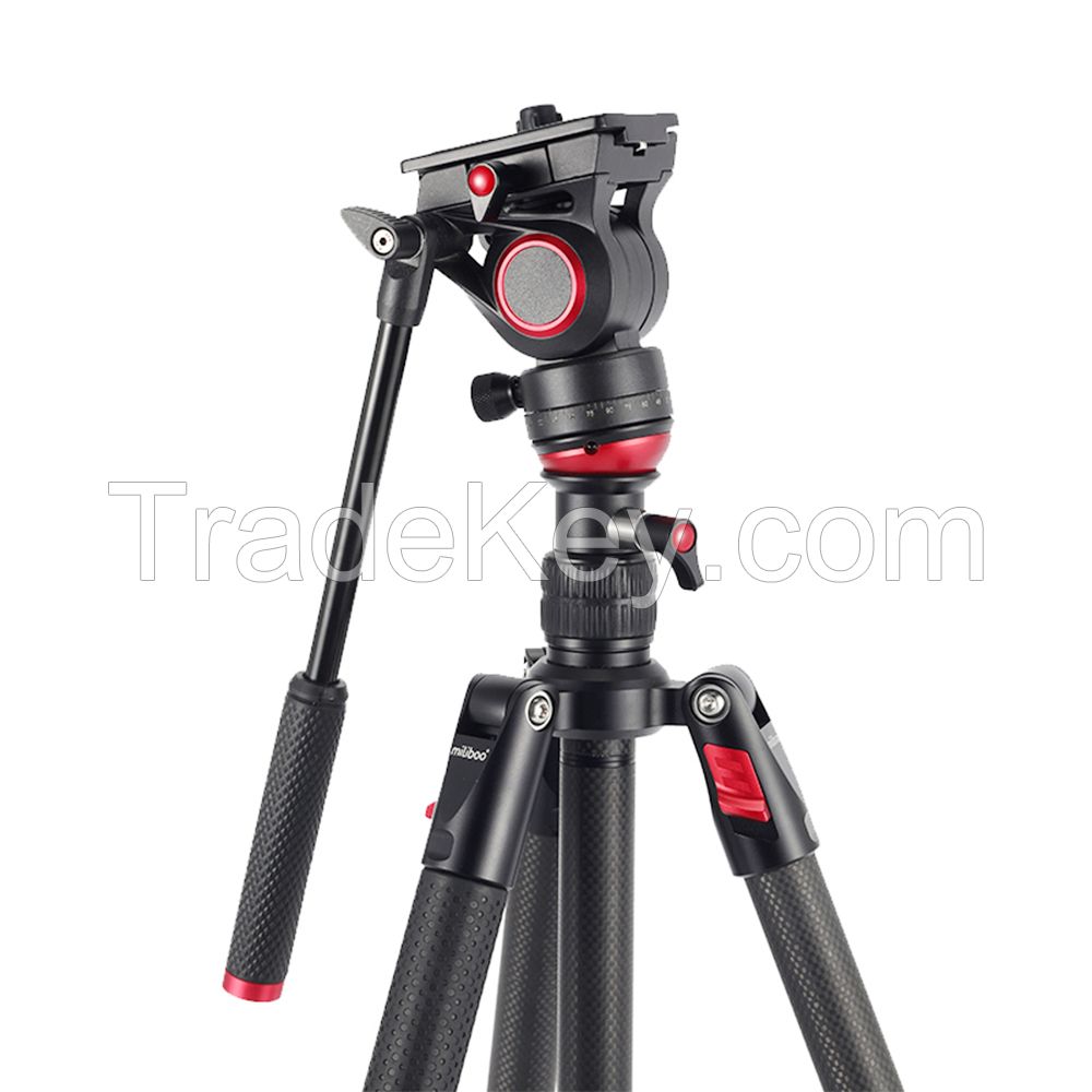 Miliboo MUKA Lightweight Portable Tripod with Fluid Head