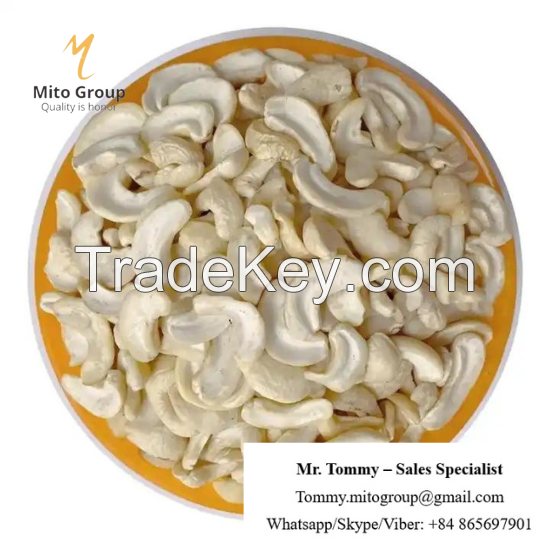 Free Samples White Split Cashew Good Logistics Service Raw Cashew NutsBRC ISO HACC FREE TAXP