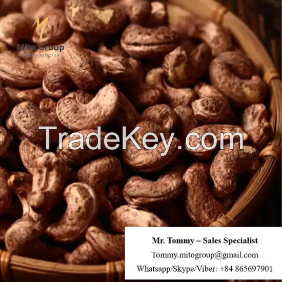 Free Samples Roasted Cashew Nuts 240 with Salt with BRC HACCP ISO FREE TAX