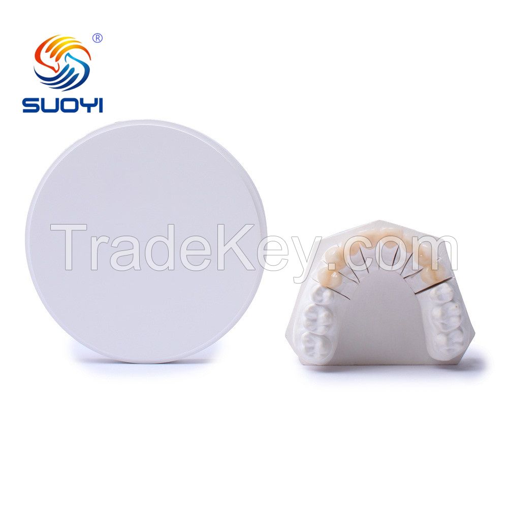 Suoyi Cold Isostatic Press 3y 4y 5y White Color Dental Grade Ysz Powder for Dental CAD/CAM