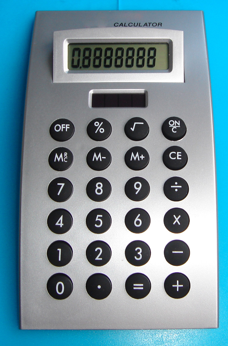 Desk top calculator