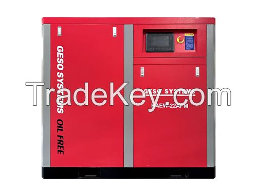 Oilless oil-free Water-injected oil-free rotary screw air compressor