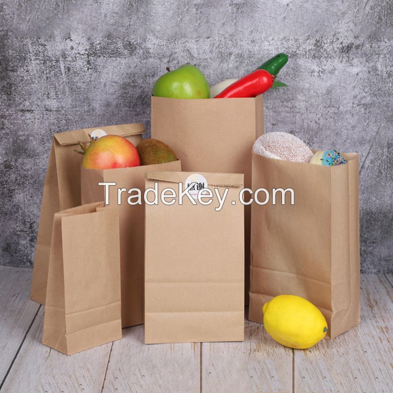 Customized laminated kraft paper packaging bags