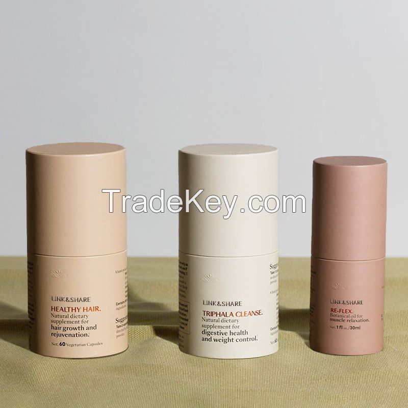 Customizable Environmentally Friendly Round Paper Tube Can Packaging Box Factory