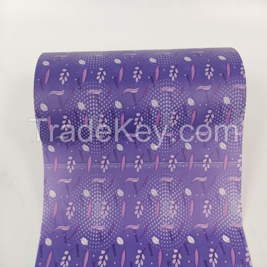 Pe Film for Adult Diapers Material Print Unbreathable Film Custom