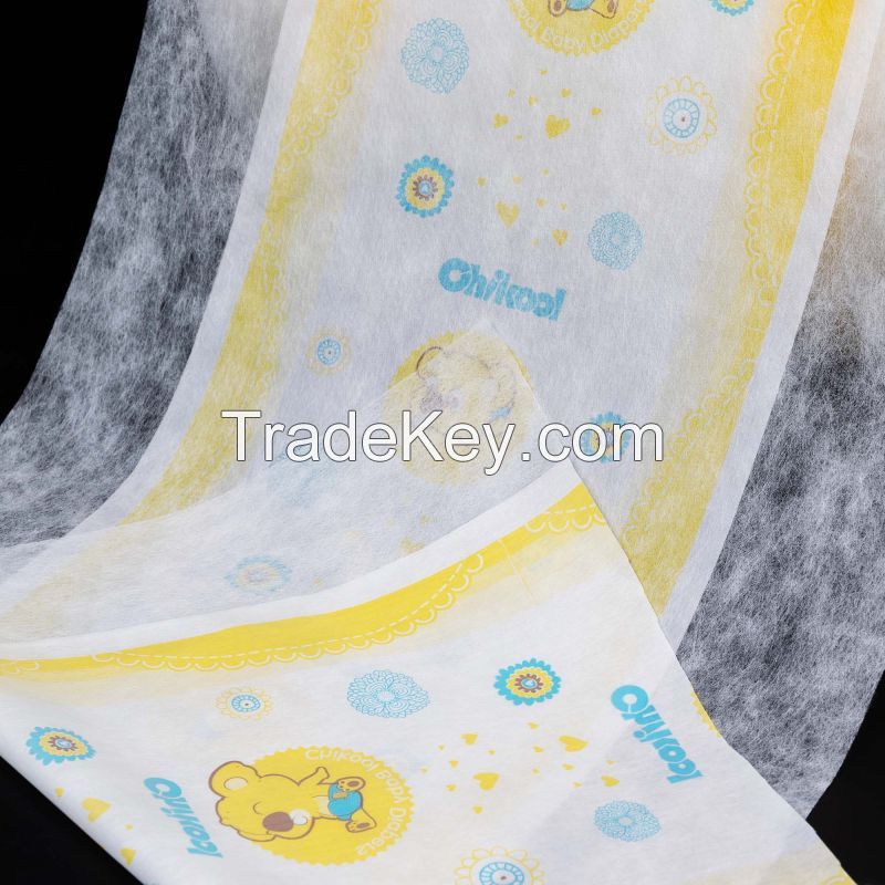 Breathable Printed PE Film for Diapers Sanitary Npkins Materials