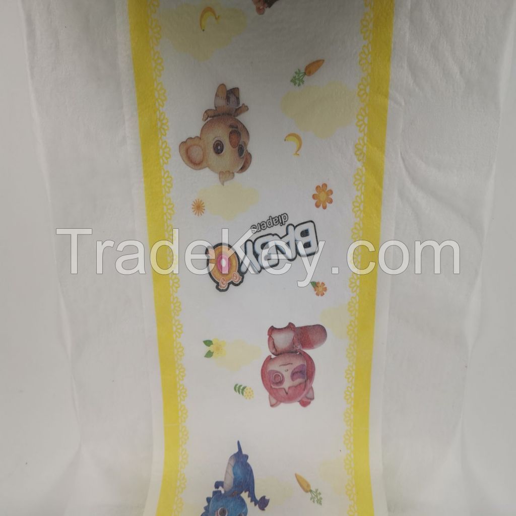 Backsheet for Diaper PE Film Materials Color Printed Sanitary Napkins Made