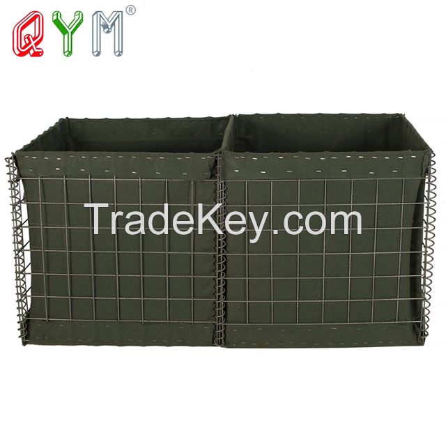 Galvanized Defensive Barrier Welded Defence Barrier Gabion Box