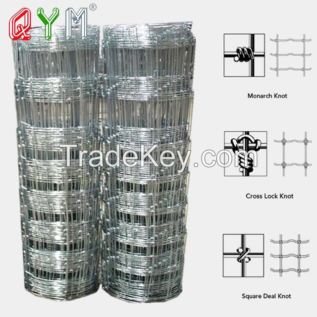 Metal Farm Fence Galvanized Wire Mesh Cattle Horse Sheep Animal Field Fence