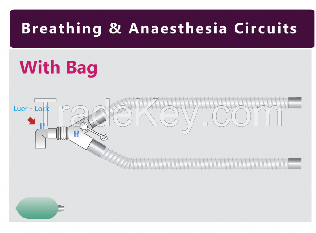 Our main products represented in Breathing circuit, Anesthesia circuit, Breathing face mask, Anesthesia face mask, Oxygen mask, Bain circuit, Nebulizer set, Breathing bag, Catheter mount, Bacterial filter, Airway, Venturi mask, Ambu bag,