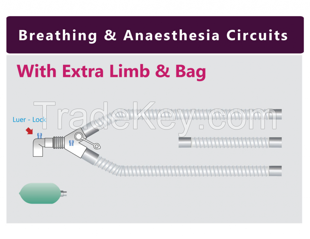 Our main products represented in Breathing circuit, Anesthesia circuit, Breathing face mask, Anesthesia face mask, Oxygen mask, Bain circuit, Nebulizer set, Breathing bag, Catheter mount, Bacterial filter, Airway, Venturi mask, Ambu bag,