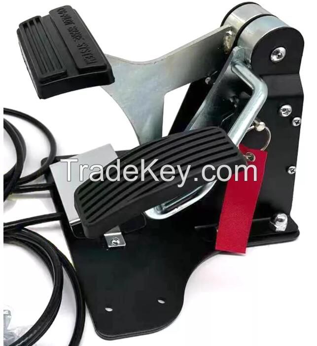 Cable operated Instructor Brake kits Passenger side brake of large truck or pickup truck