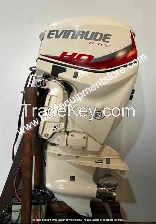 Used Evinrude E-TEC 90 HP H.O Outboard Boat Motor