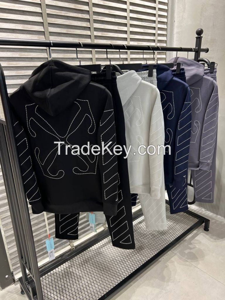 BRANDED HOODIES AND TRACKSUITS