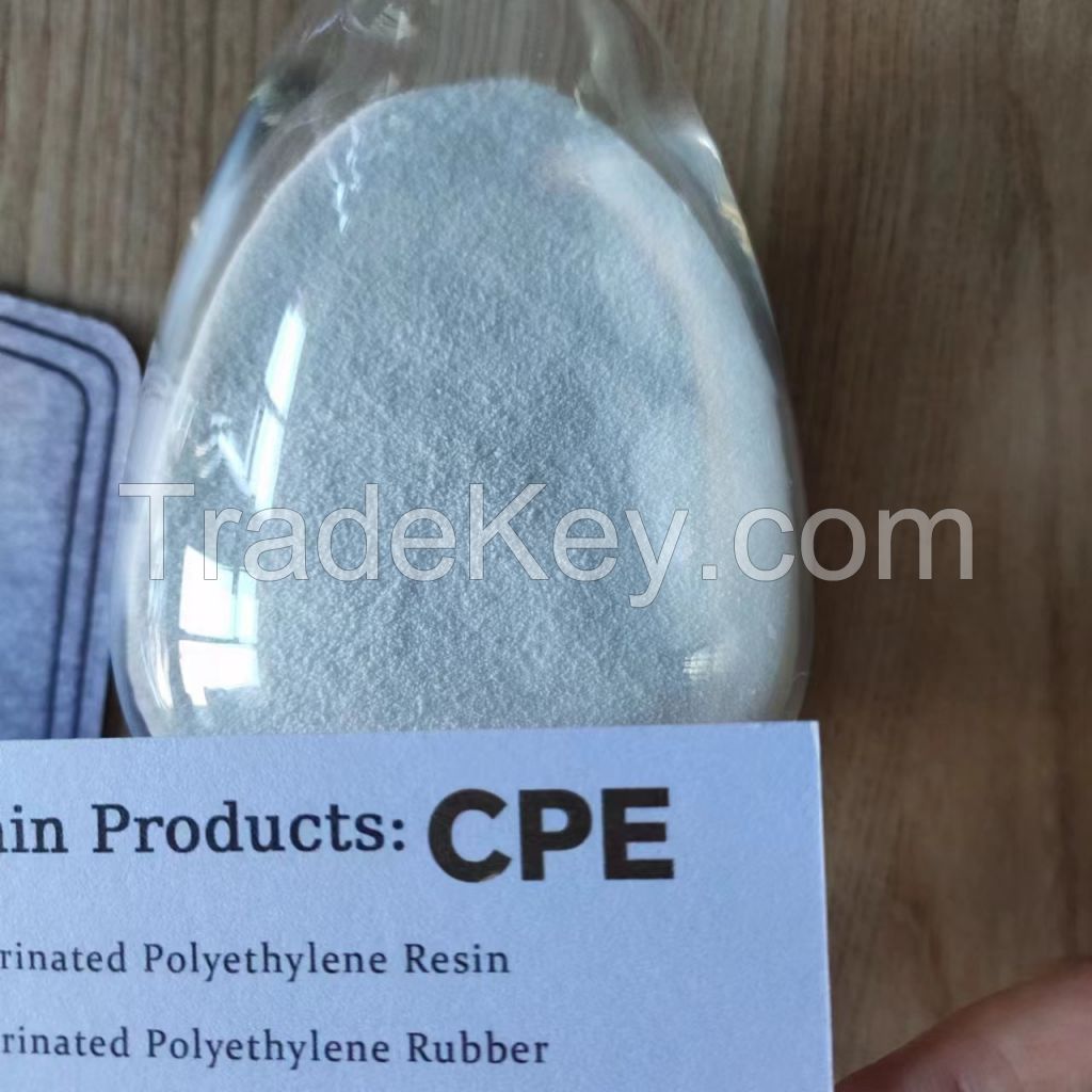 High quality PVC impact modifier chlorinated polyethylene CPE 135A 