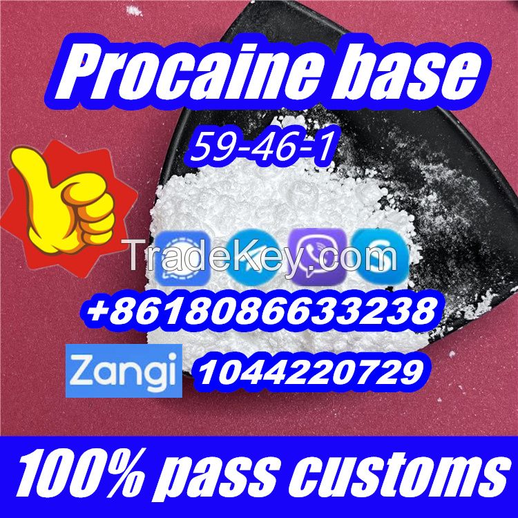 Procaine base powder 99%,buy Procaine CAS 59-46-1