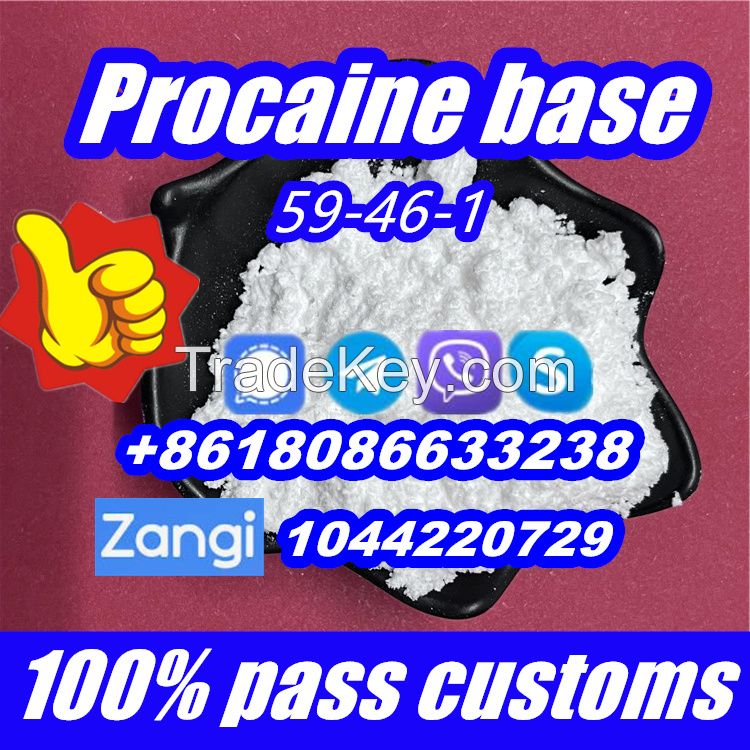 Procaine base powder 99%,buy Procaine CAS 59-46-1