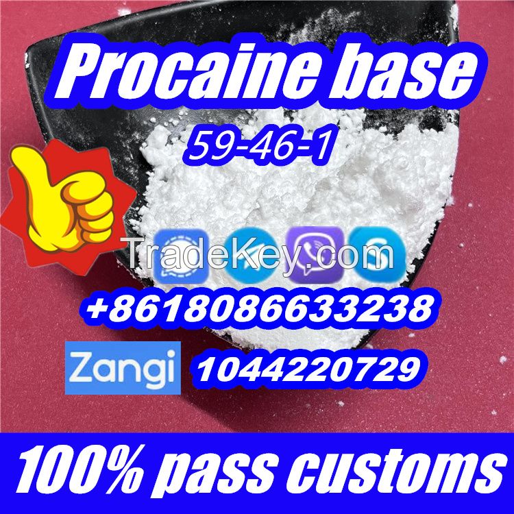 Procaine base powder 99%,buy Procaine CAS 59-46-1