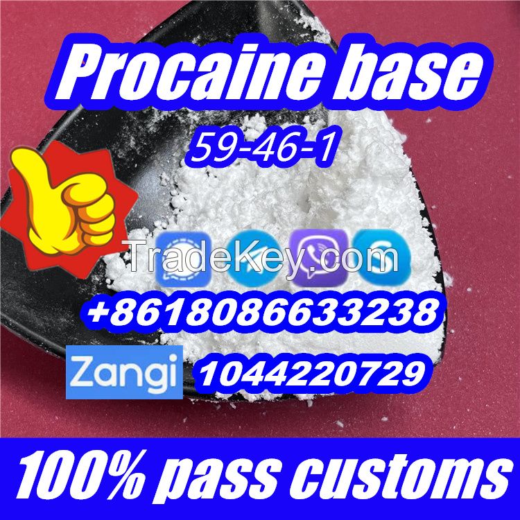 Procaine base powder 99%,buy Procaine CAS 59-46-1