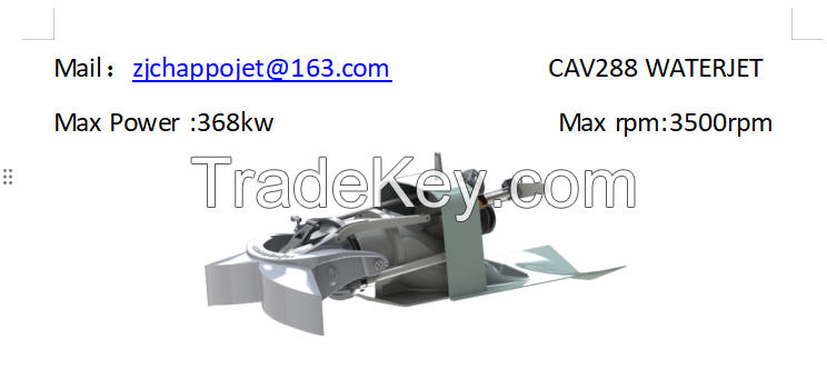 CAV155 waterjet