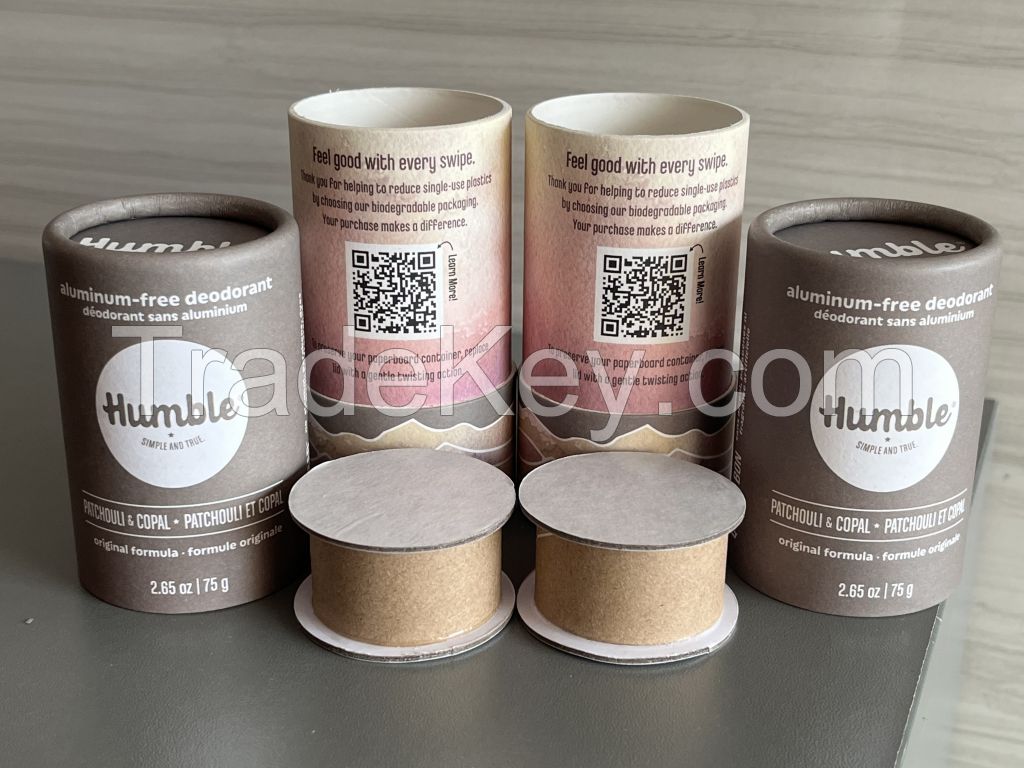 Deodorant paper tubes packaging  