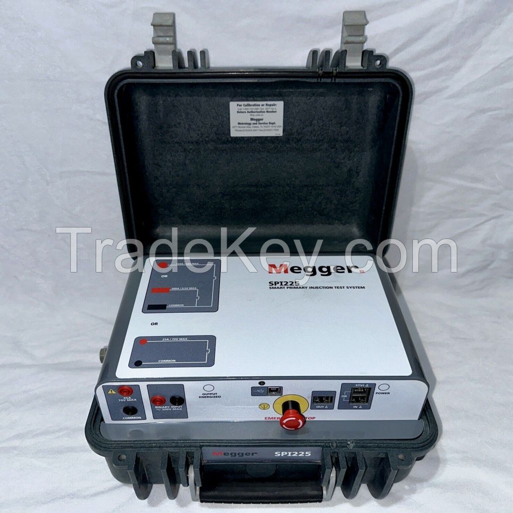 Megger SPI225 Smart Primary Injection Test System