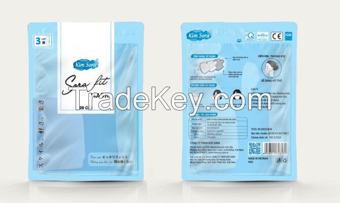 Medical Mask 3D Sora Fit Mask