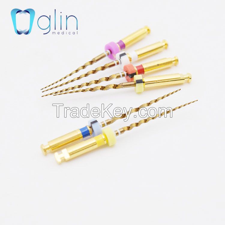G Super Gold Rotary Files Root Canal Treatment Endo Files Dental
