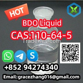 1, 4-Butanediol CAS 110-63-4 BDO CAS 110-64-5 whatsapp+852 94274340