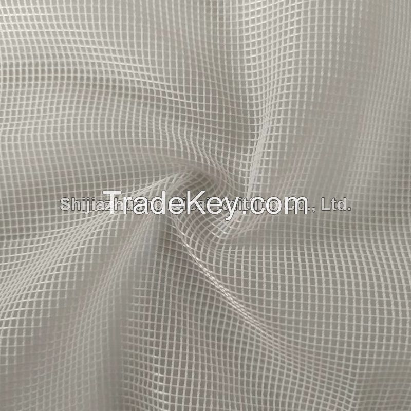 âpolyester square mesh fabric