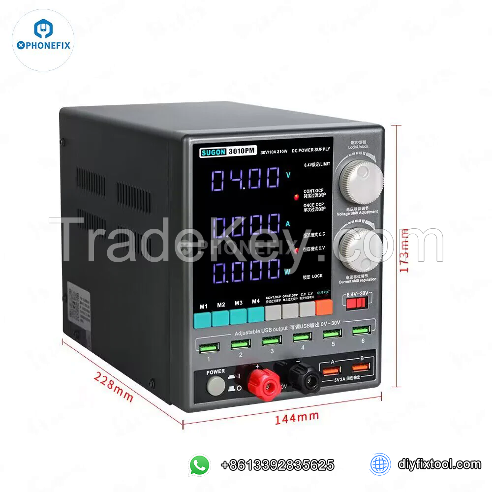 SUGON 3010PM 310W 30V 10A DC Power Supply 4-Digits Display