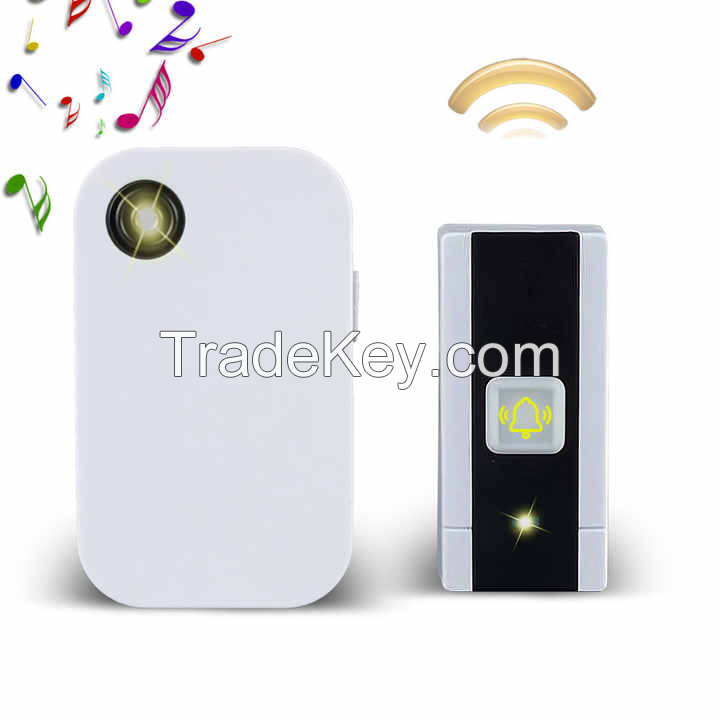 china factory price home wireless doorbell Indoor waterproof door chime doorbell kit
