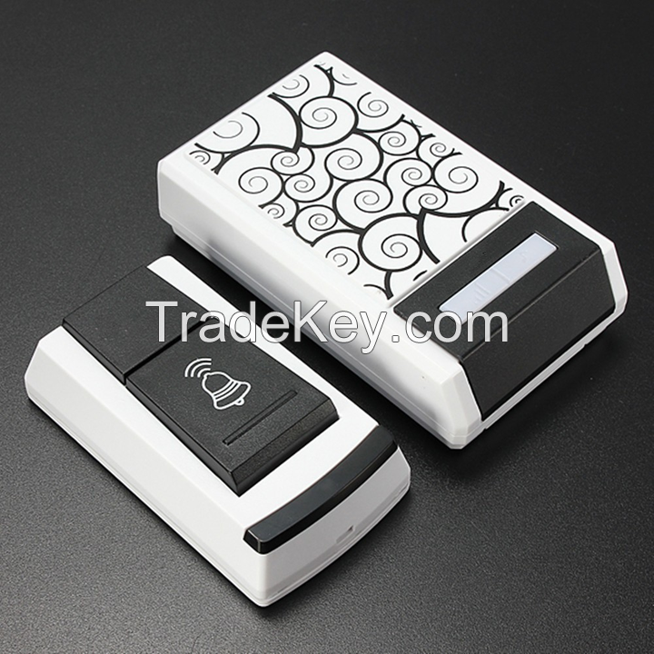Digital Wireless Doorbell Waterproof 120M EU UK US Plug smart Doorbell ring Chime timbre battery 110V-220V Door bell