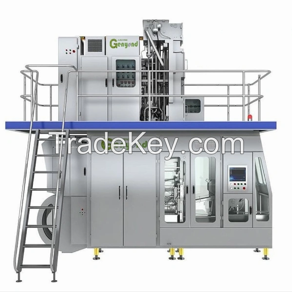 Milk aseptic carton filling machine