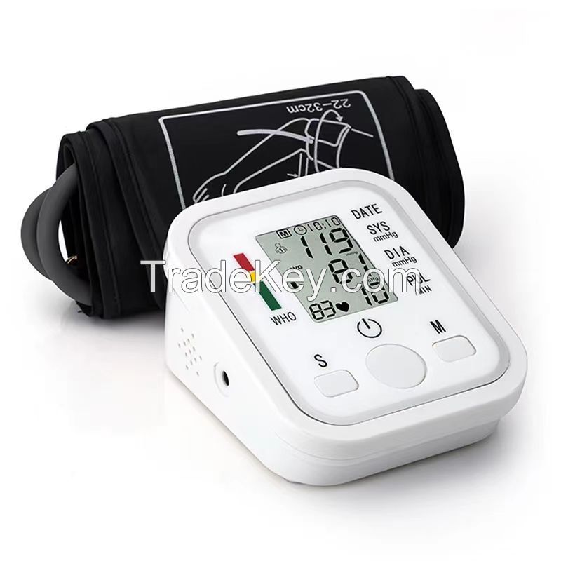 blood pressure monitors English version intelligent high precision home blood pressure monitor automatic arm electronic blood pressure monitor