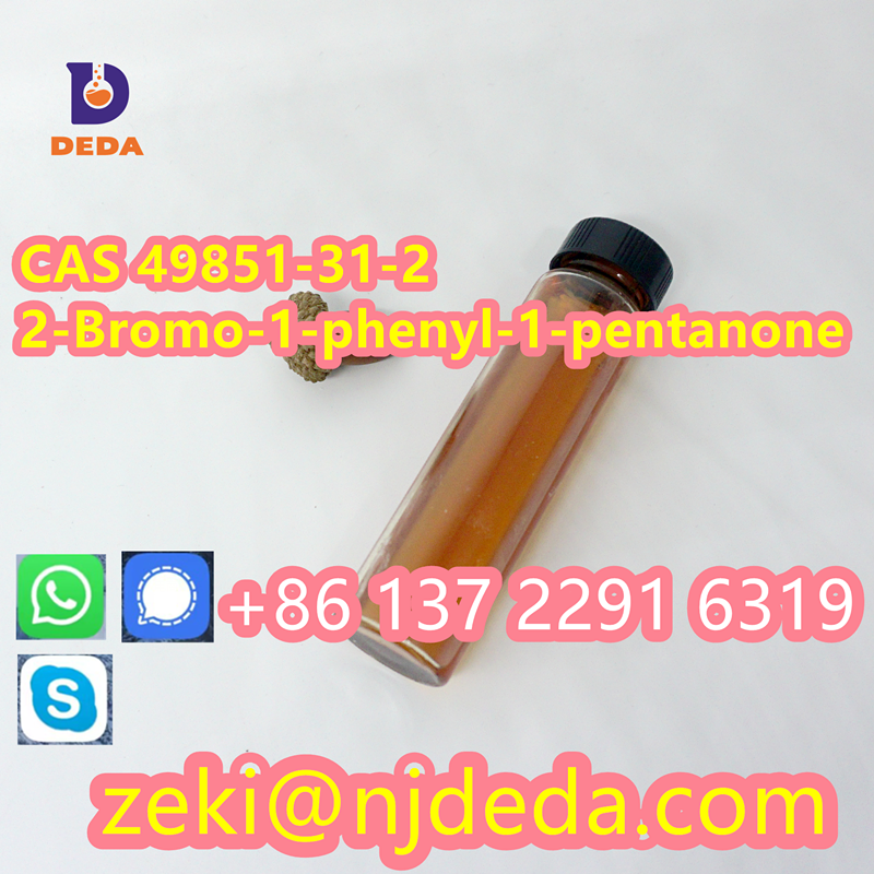 China Manufacturer CAS 49851-31-2 2-Bromo-1-phenyl-1-pentanone In Russia