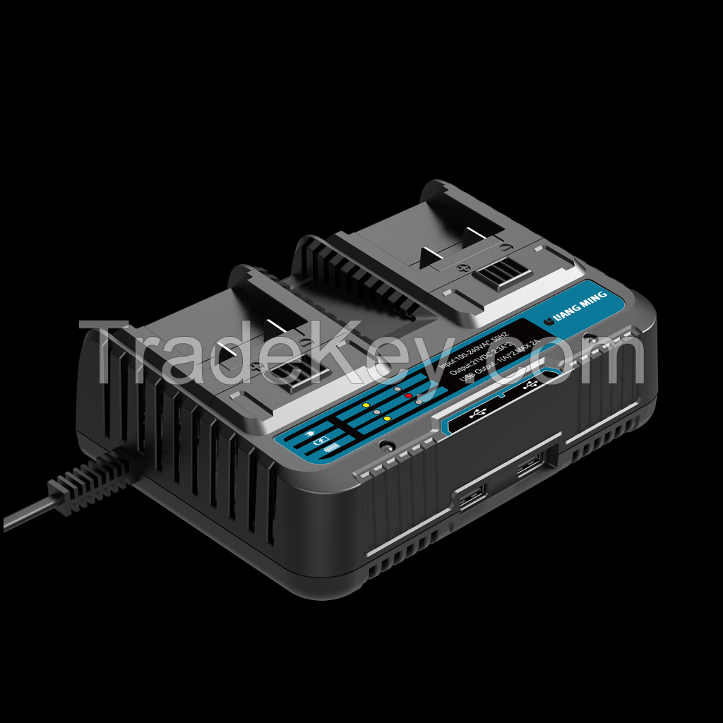 2x2.3A Dual port Charger for battery pack 