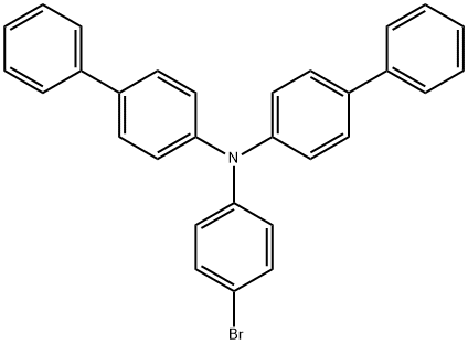 N-(4-Bromophenyl)-N,N-bis(1,1- biphenyl-4-yl)amine