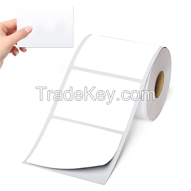 Waterproof Printing Durable 50*30 Thermal Label Custom Sticker Paper Roll