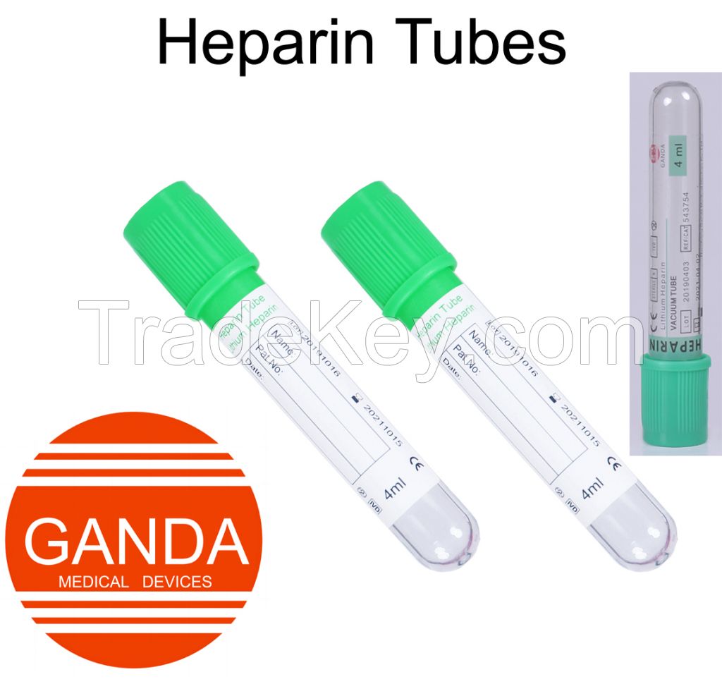 Heparin Tube(Sodium, Lithium)