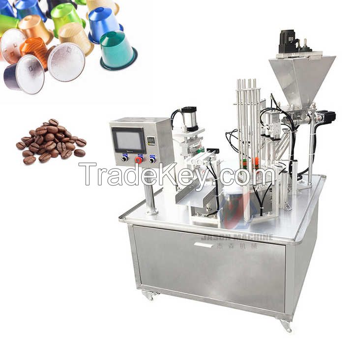 High Precision Coffee Capsule Packing Machine K Cup Filling And Sealing Machine