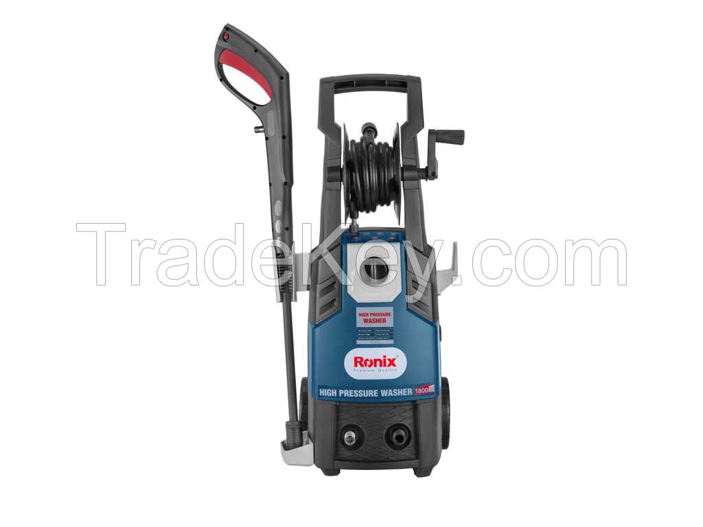 140Bar High-Pressure Washer with Induction Motor