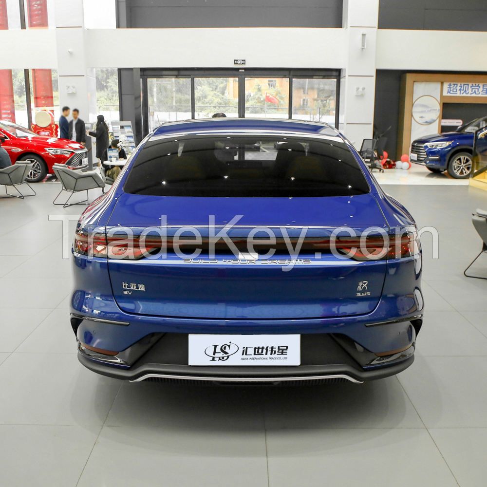 Used car Comfortable Long Range 2025 Byd Han Ev Honor Blue Electric Vehicle Made in China Luxury Fashion New Smart Cheap Price Car